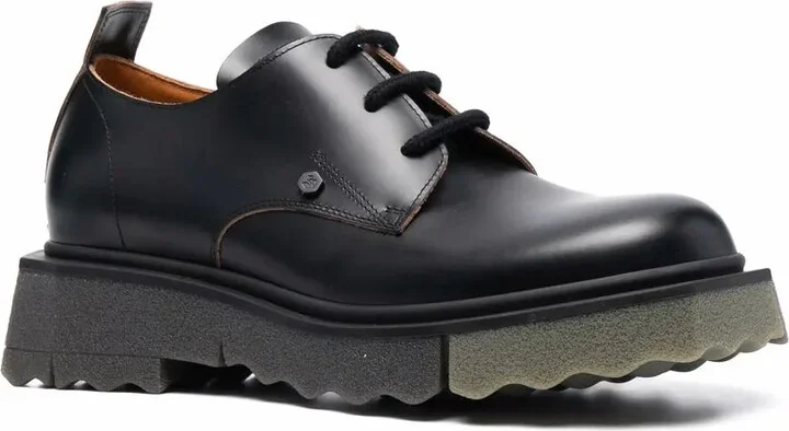 Sponge Sole Derby Shoes - Image 2