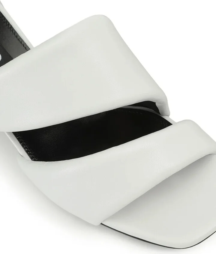 Spongy 45mm leather sandals - Image 5