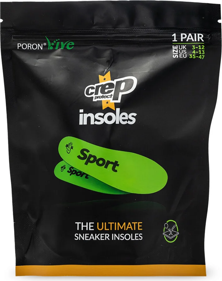 ‘Sport’ Insoles, Unisex, - Black
