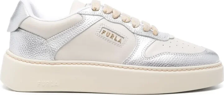 Sport leather sneakers