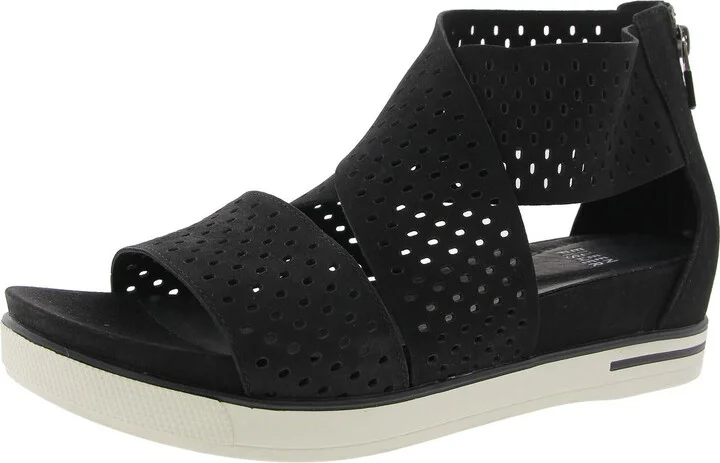 Sport P Womens Nubuck Strappy Platform Sandals