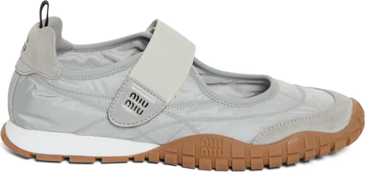 Sport Quilted Nylon Mary Jane Sneaker - Image 3