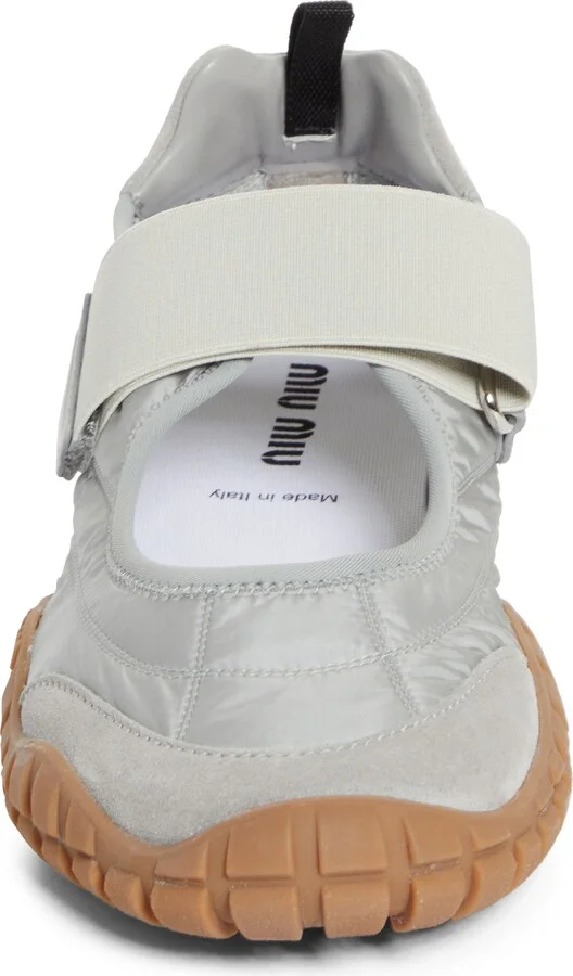 Sport Quilted Nylon Mary Jane Sneaker - Image 4