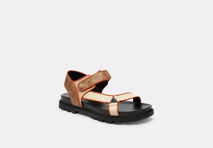 Sport Sandal In Signature Canvas