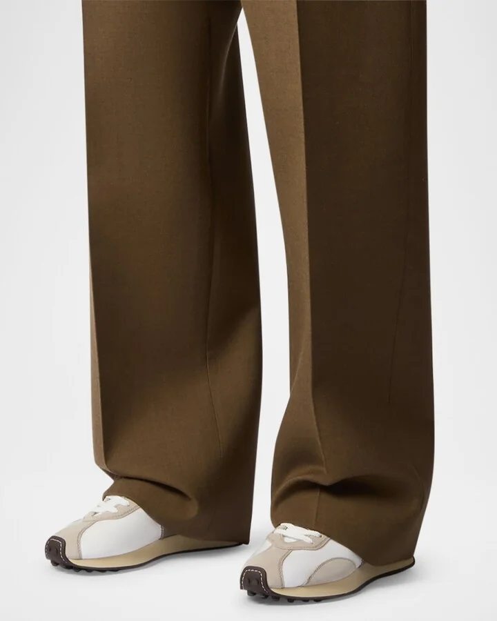 Sportivo Mixed Leather Trainer Sneakers - Image 2