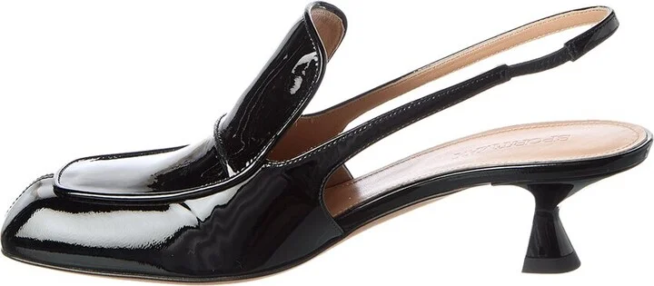 Sportmax Lazzaro Patent Slingback Pump - Image 2