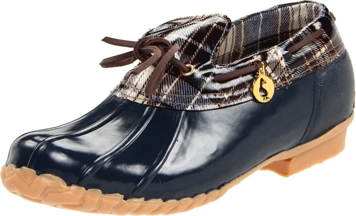Navy/Brown Plaid