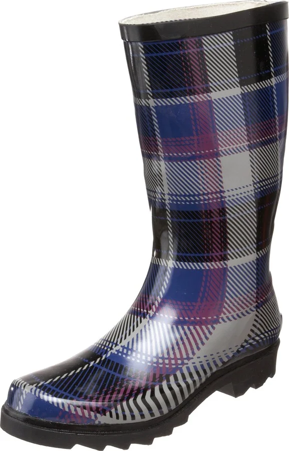 Black/Blue/Gray Plaid