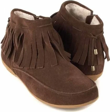 Sporto Women's Navajo Fringe Ankle Bootie