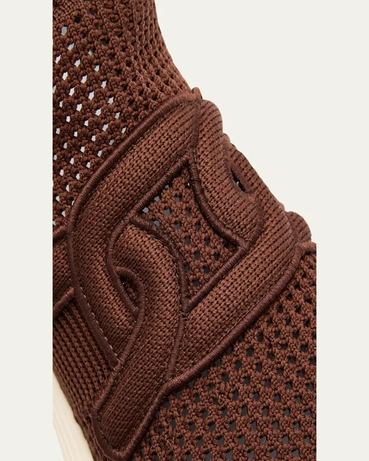Sports Knit Chain Sock Sneakers - Image 3
