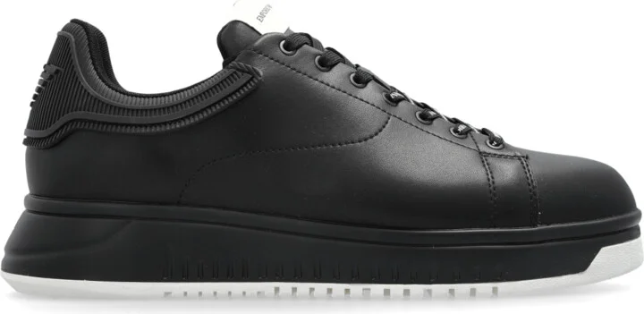 Sports Shoes On A Platform, , - Black