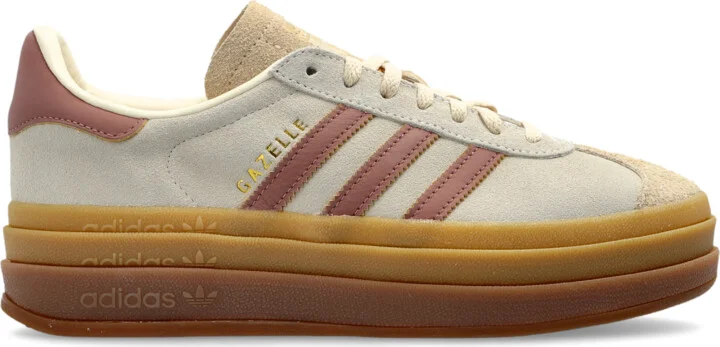 Sports Shoes On Platform "Gazelle Bold", , - Cream