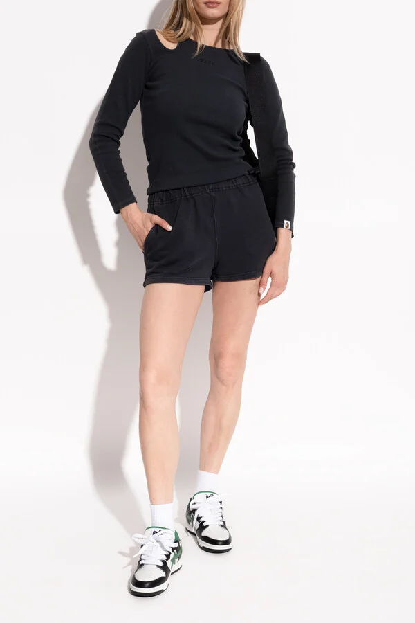 Sports Shoes With Logo, , - Black - Image 2