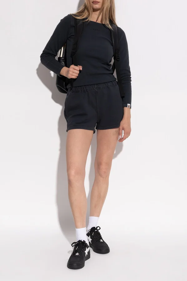 Sports Shoes With Logo, , - Black - Image 2