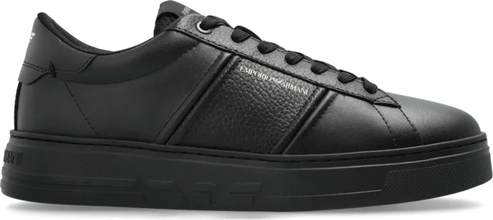 Sports Shoes With Logo, , - Black