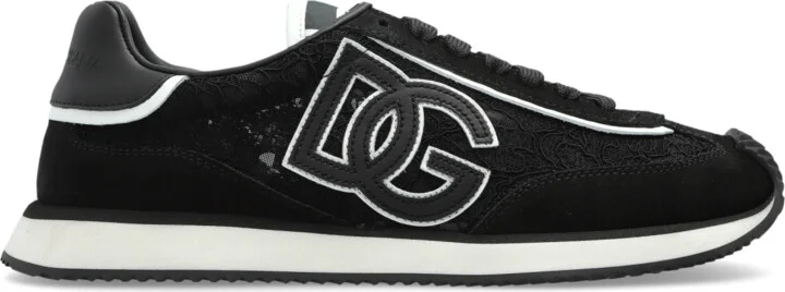 Sports Shoes With Logo, , - Black