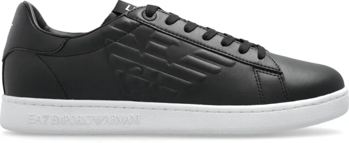 Sports Shoes With Logo, , - Black