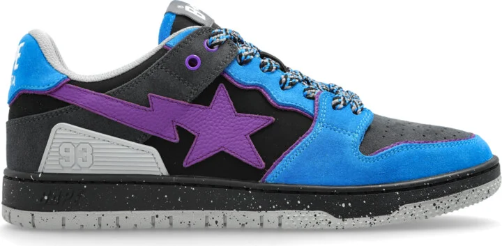 Sports Shoes With Logo, , - Blue