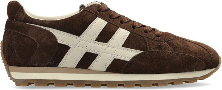 Sports Shoes With Logo, , - Brown