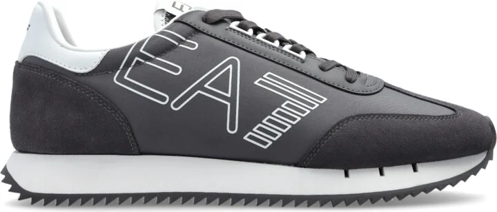 Sports Shoes With Logo, , - Grey