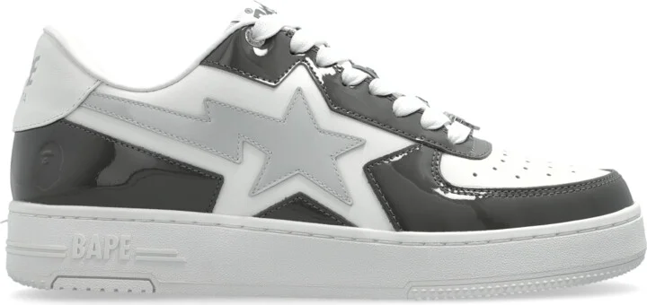 Sports Shoes With Logo, , - Grey