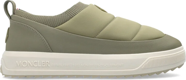 Sports Shoes With Logo Patch, , - Green