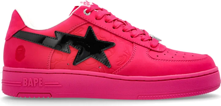 Sports Shoes With Logo, , - Pink