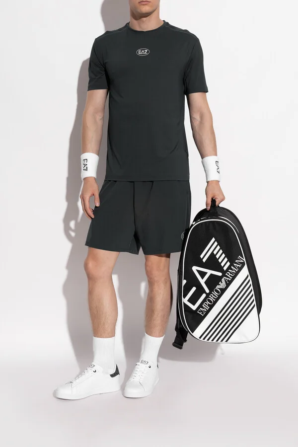 Sports Shoes With Logo, , - White - Image 2