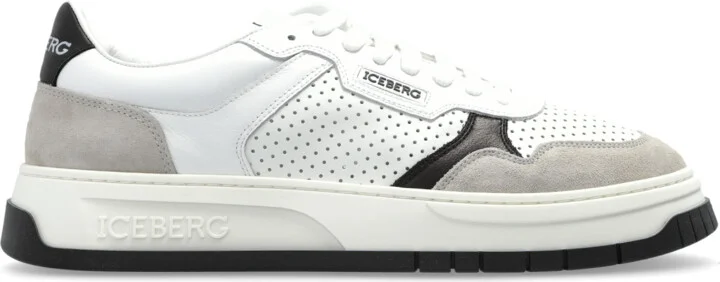 Sports Shoes With Logo, , - White