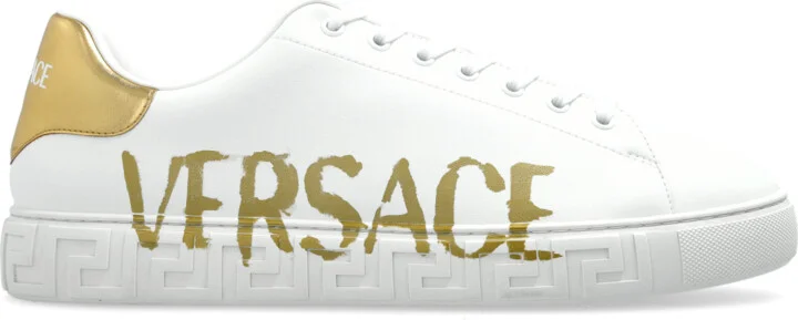 Sports Shoes With Logo, , - White