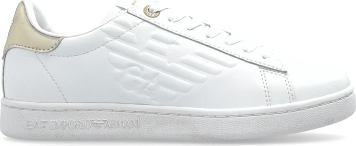 Sports Shoes With Logo, , - White