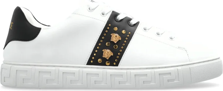 Sports Shoes With Logo, , - White