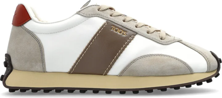 Sports Shoes With Logo, , - White