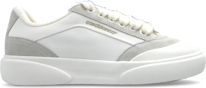 Sports Shoes With Logo, , - White