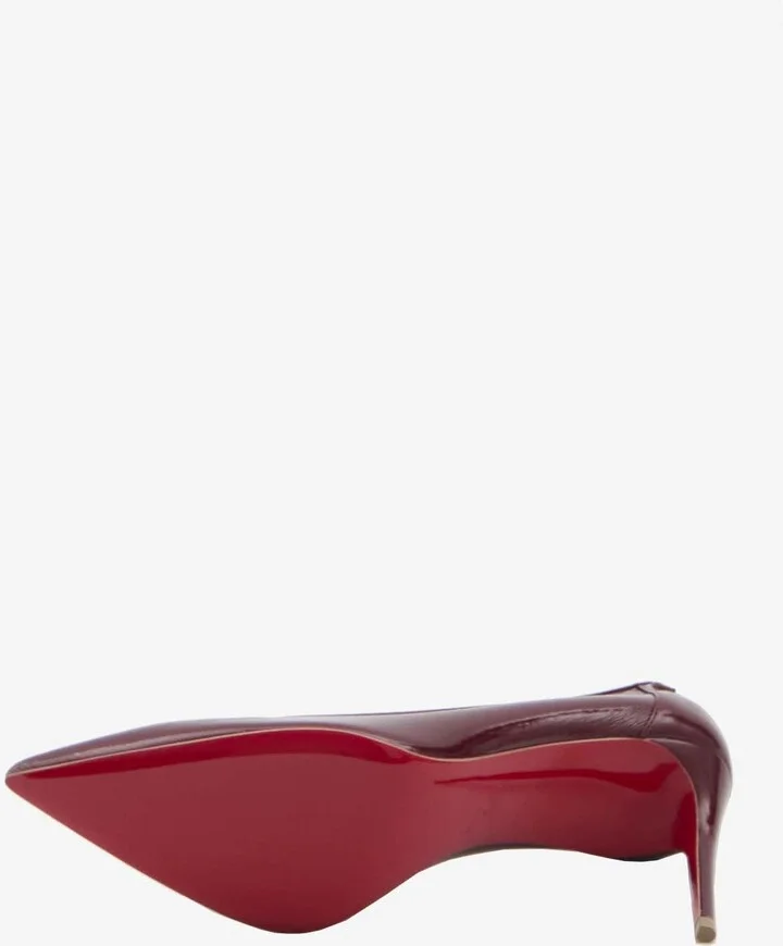 Sporty Kate 85 Leather Pumps - Image 3