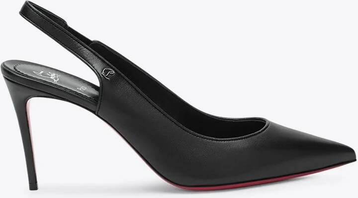 Sporty Kate 85 Nappa Leather Slingback Pumps