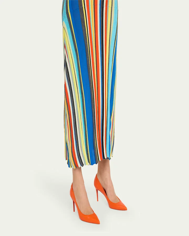 Sporty Kate Napa Red Sole Pumps - Image 2