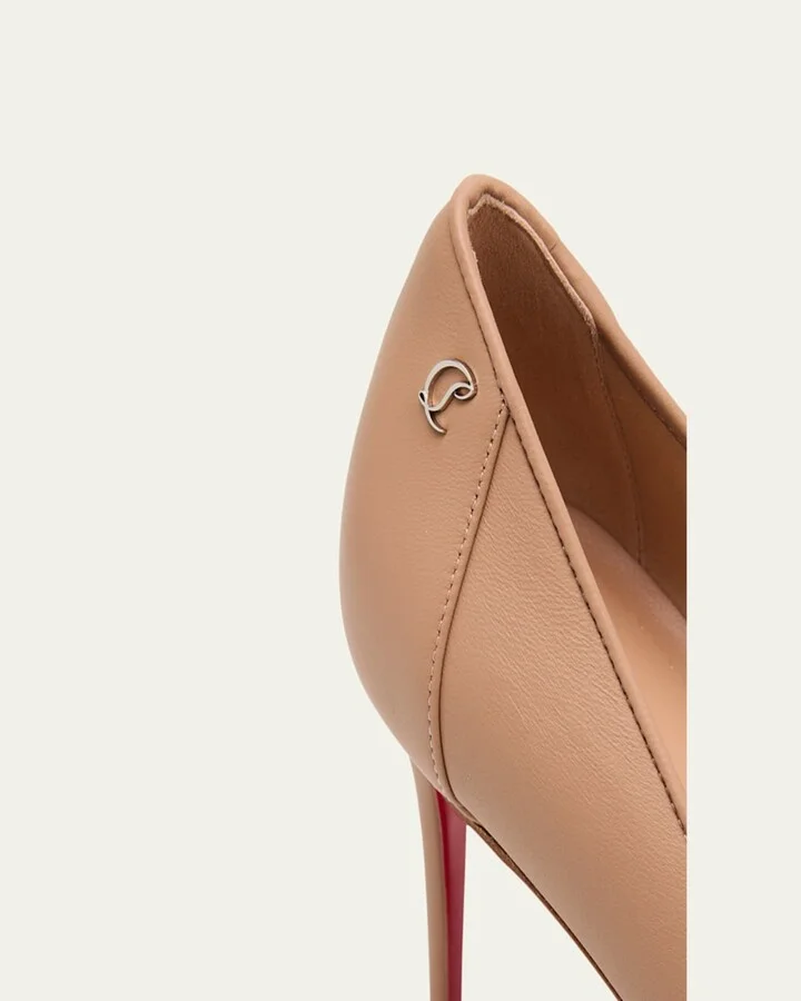 Sporty Kate Napa Red Sole Pumps - Image 8