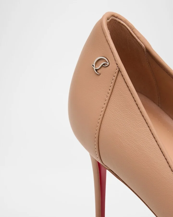 Sporty Kate Napa Red Sole Pumps - Image 3