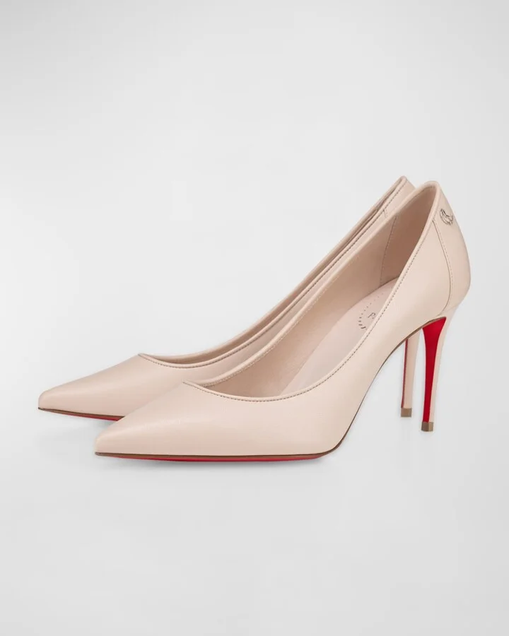 Sporty Kate Napa Red Sole Pumps - Image 4