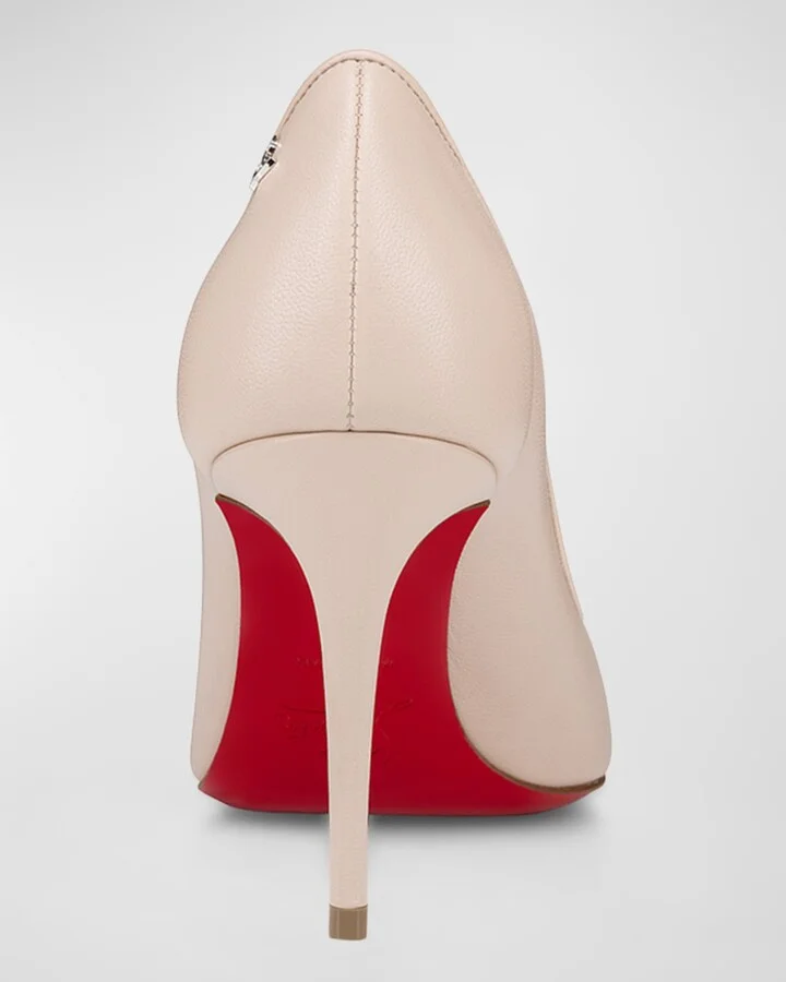 Sporty Kate Napa Red Sole Pumps - Image 5
