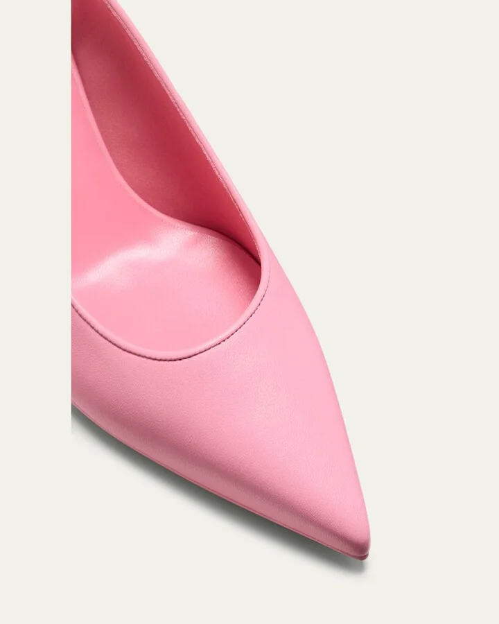 Sporty Kate Red Sole Slingback Pumps - Image 2