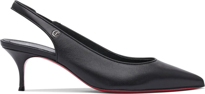 Sporty Kate Sling 55 Nappa/Lining Heeled Shoes Black