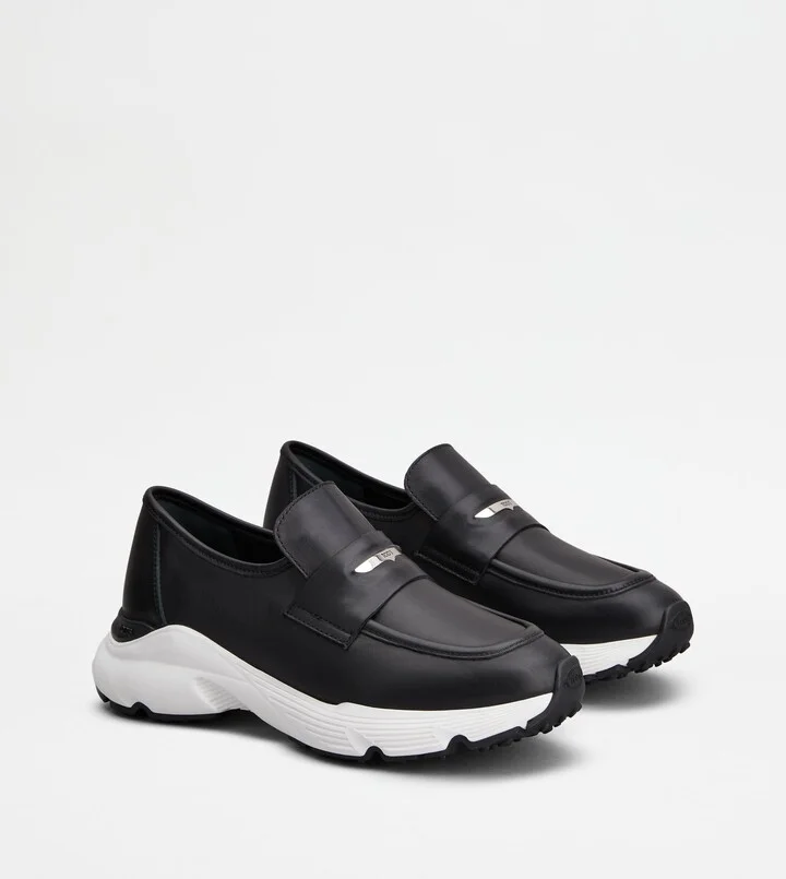Sporty Loafers in Leather - Image 2
