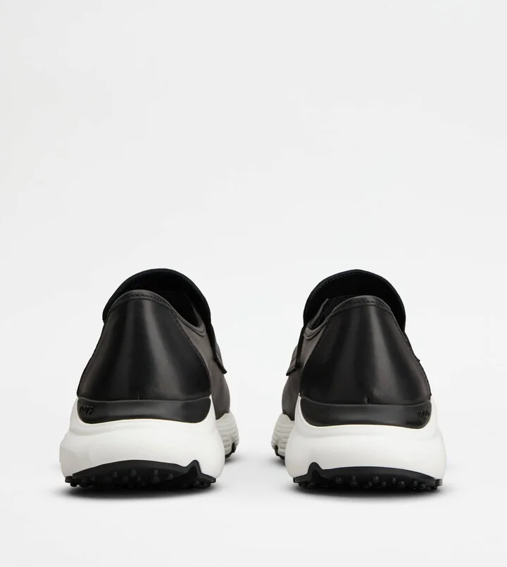 Sporty Loafers in Leather - Image 3