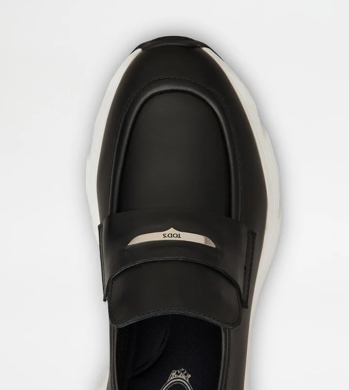 Sporty Loafers in Leather - Image 5