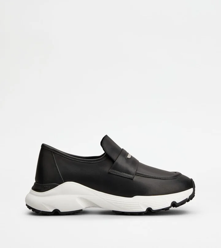 Sporty Loafers in Leather