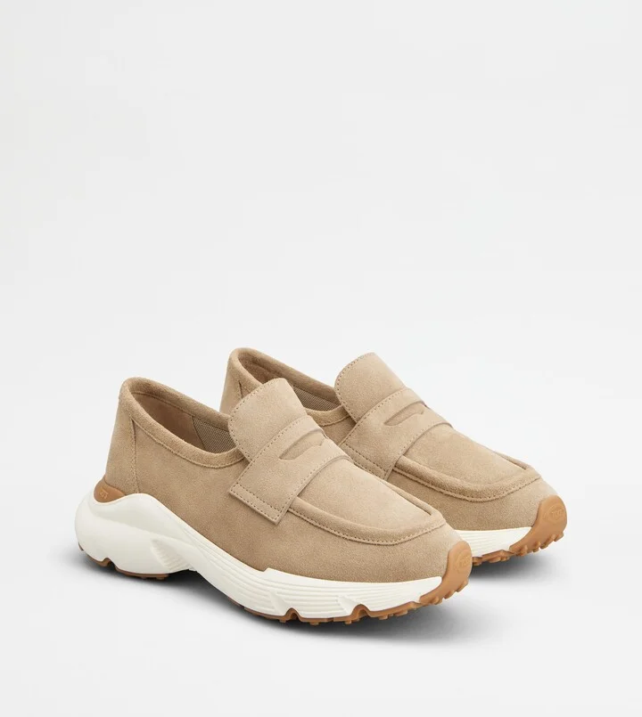 Sporty Loafers in Suede - Image 4