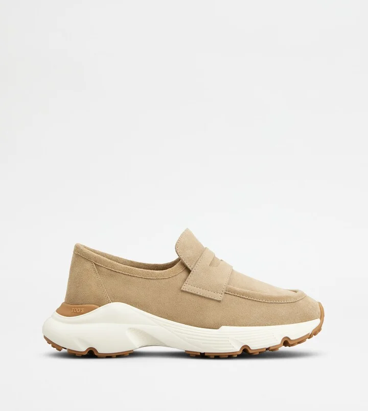 Sporty Loafers in Suede