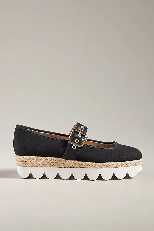 Sporty Mary Jane Flats